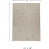 image:imageSignature Design by Ashley 8x10 Area Rug Gray Ivory Wool Tufted Rug102 x 1311 Rectangular