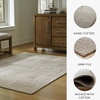image:imageSignature Design by Ashley 8x10 Area Rug Gray Ivory Wool Tufted Rug52 x 7 Rectangular