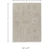 image:imageSignature Design by Ashley 8x10 Area Rug Gray Ivory Wool Tufted Rug52 x 7 Rectangular