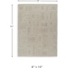 image:imageSignature Design by Ashley 8x10 Area Rug Gray Ivory Wool Tufted Rug711 x 911 Rectangular