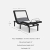 image:imageSignature Design by Ashley Adjustable Base Twin XL Lumbar amp Massage