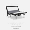 image:imageSignature Design by Ashley Adjustable Bed Frame Full Size with Audio