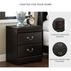 image:imageSignature Design by Ashley Alisdair 2 Drawer Nightstand Reddish BrownBlack