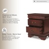 image:imageSignature Design by Ashley Alisdair 2 Drawer Nightstand Reddish BrownBrown