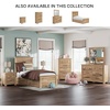 image:imageSignature Design by Ashley Allihauser 6 Drawer Dresser with Mirror TanNatural Brown