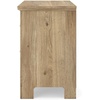 image:imageSignature Design by Ashley Allihauser Classic Nightstand with USB Port and Storage Light Brown
