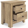 image:imageSignature Design by Ashley Allihauser Classic Nightstand with USB Port and Storage Light Brown