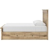 image:imageSignature Design by Ashley Allihauser Queen Platform Storage Bed Tan