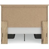 image:imageSignature Design by Ashley Allihauser Queen Platform Storage Bed Tan