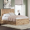 image:imageSignature Design by Ashley Allihauser Queen Platform Storage Bed Tan