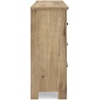 image:imageSignature Design by Ashley Allihauser Vintage 6Drawer Dresser with Safety Stop and Anti Tipping Light Brown
