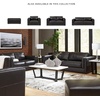 image:imageSignature Design by Ashley Amiata Modern Leather Match Upholstered Oversized Chair BlackBlack