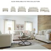 image:imageSignature Design by Ashley Ammon Urban Anti Sag Chair with Loose Seat Cushion Light GrayIvory