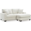 image:imageSignature Design by Ashley Ammon Urban Anti Sag Chair with Loose Seat Cushion Light GrayIvory