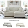 image:imageSignature Design by Ashley Ammon Urban Anti Sag Chair with Loose Seat Cushion Light GrayIvory