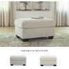 image:imageSignature Design by Ashley Ammon Urban Anti Sag Chair with Loose Seat Cushion Light GrayIvory