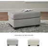 image:imageSignature Design by Ashley Ammon Urban Anti Sag Chair with Loose Seat Cushion Light GraySmoke