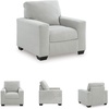 image:imageSignature Design by Ashley Ammon Urban Anti Sag Chair with Loose Seat Cushion Light GraySmoke