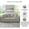 image:imageSignature Design by Ashley Ammon Urban Anti Sag Chair with Loose Seat Cushion Light GraySmoke