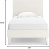 image:imageSignature Design by Ashley Aprilyn Twin Bookcase Headboard WhitewashWhite