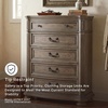 image:imageSignature Design by Ashley Ardenfield Traditional 74 W 9 Drawer Dresser High Capacity Storage for Bedroom Master Suites Light Brown198D x 423W x 545H 5 Drawers