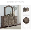 image:imageSignature Design by Ashley Ardenfield Traditional 74 W 9 Drawer Dresser High Capacity Storage for Bedroom Master Suites Light Brown198D x 738W x 815H 9 Drawers