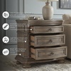 image:imageSignature Design by Ashley Ardenfield Traditional 74 W 9 Drawer Dresser High Capacity Storage for Bedroom Master Suites Light Brown32W x 19D x 30H