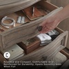 image:imageSignature Design by Ashley Ardenfield Traditional 74 W 9 Drawer Dresser High Capacity Storage for Bedroom Master Suites Light Brown32W x 19D x 30H
