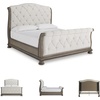 image:imageSignature Design by Ashley Ardenfield Traditional 74 W 9 Drawer Dresser High Capacity Storage for Bedroom Master Suites Light BrownKing
