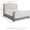 image:imageSignature Design by Ashley Ardenfield Traditional 74 W 9 Drawer Dresser High Capacity Storage for Bedroom Master Suites Light BrownKing
