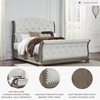 image:imageSignature Design by Ashley Ardenfield Traditional 74 W 9 Drawer Dresser High Capacity Storage for Bedroom Master Suites Light BrownKing
