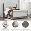 image:imageSignature Design by Ashley Ardenfield Traditional 74 W 9 Drawer Dresser High Capacity Storage for Bedroom Master Suites Light BrownQueen