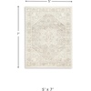 image:imageSignature Design by Ashley Area Rug Neutral 5x7 Vintage Medallion53 x 73 Rectangular