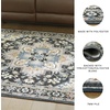image:imageSignature Design by Ashley Area Rug Traditional 5 x 7 Machine Washable81 x 101 Rectangular