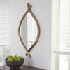image:imageSignature Design by Ashley Bartner Accent Mirror Gold Wavy Twisted Frame