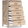 image:imageSignature Design by Ashley Battelle 5Drawer Chest of Drawers Tan Oak