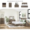 image:imageSignature Design by Ashley Baystorm 6 Drawer Bedroom Dresser Smoky GrayBrown