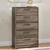 image:imageSignature Design by Ashley Baystorm 6 Drawer Bedroom Dresser Smoky GrayBrown