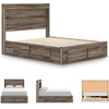 image:imageSignature Design by Ashley Baystorm 6 Drawer Bedroom Dresser Smoky GrayBrown