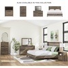 image:imageSignature Design by Ashley Baystorm 6 Drawer Bedroom Dresser Smoky GrayBrown