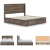 image:imageSignature Design by Ashley Baystorm 6 Drawer Bedroom Dresser Smoky GrayBrown