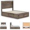 image:imageSignature Design by Ashley Baystorm 6 Drawer Bedroom Dresser Smoky GrayBrown