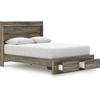 image:imageSignature Design by Ashley Baystorm 6 Drawer Bedroom Dresser Smoky GrayBrown