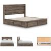 image:imageSignature Design by Ashley Baystorm 6 Drawer Bedroom Dresser Smoky GrayBrown