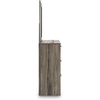 image:imageSignature Design by Ashley Baystorm 6 Drawer Bedroom Dresser Smoky GrayBrown