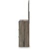 image:imageSignature Design by Ashley Baystorm 6 Drawer Bedroom Dresser Smoky GrayBrown