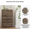 image:imageSignature Design by Ashley Baystorm 6 Drawer Bedroom Dresser Smoky GrayBrown