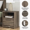 image:imageSignature Design by Ashley Baystorm 6 Drawer Bedroom Dresser Smoky GrayBrown