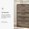 image:imageSignature Design by Ashley Baystorm 6 Drawer Bedroom Dresser Smoky GrayBrown
