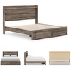 image:imageSignature Design by Ashley Baystorm 6 Drawer Bedroom Dresser Smoky GrayBrown